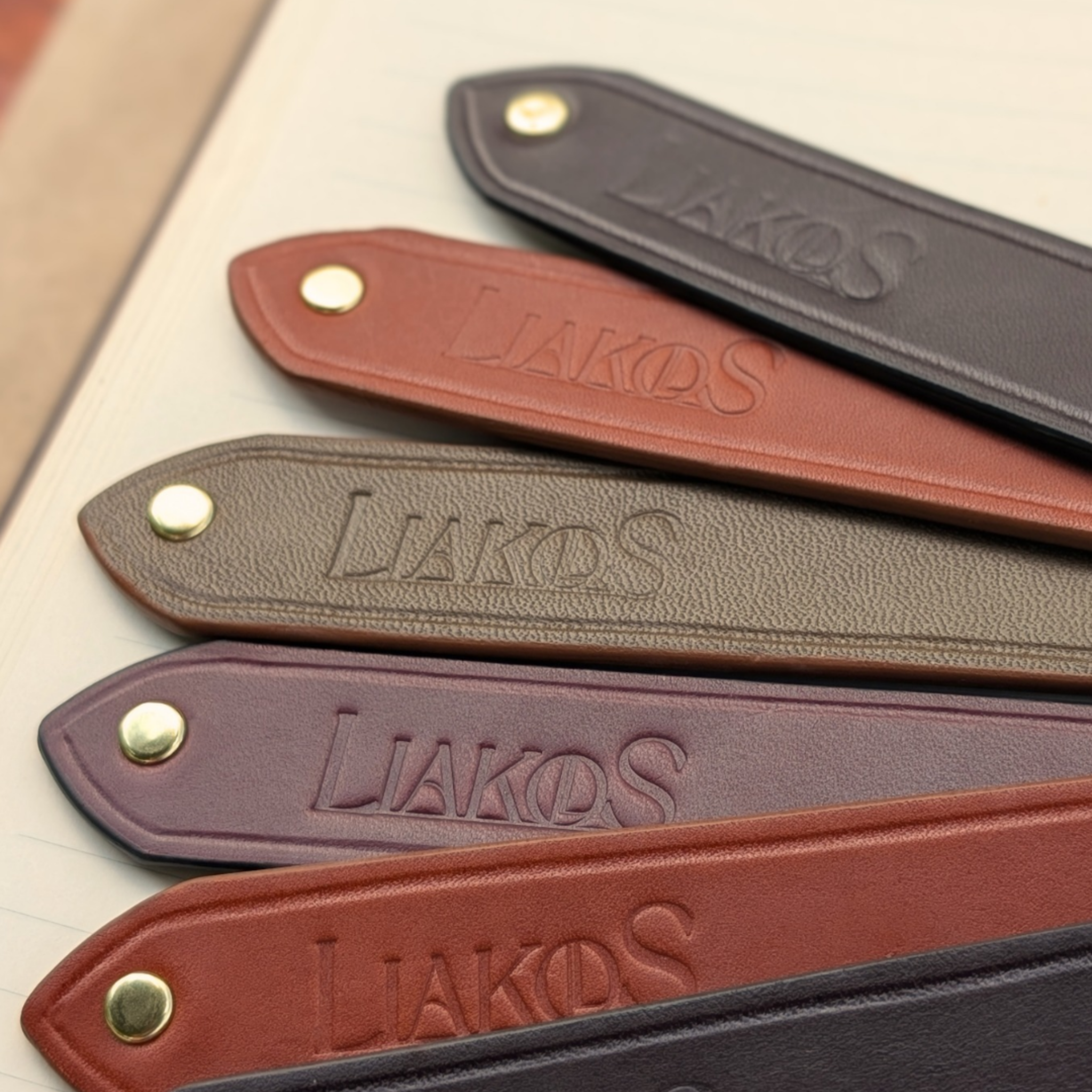 Story Catcher | Leather Bookmark